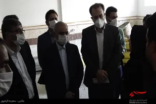 بازدید وزیر آموزش و پرورش از مدرسه نوساز کشاورز در همدان