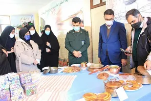 برگزاری جشنواره غذای سالم در شهر ارجمند شهرستان فیروزکوه