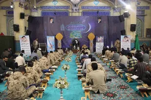 محفل انس با قرآن کریم ناحیه شهید منتظر قائم یزد برگزار شد