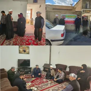 دیدار و تجلیل مسئولین شهرستان ملکشاهی از خانواده شهید محمودی