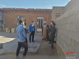 برپایی اردوی جهادگران در رامشیر برای تعمیرات خانه و توزیع کمک بین نیازمندان