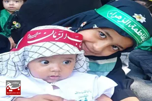 همایش شیرخوارگان حسینی در پارک نبوت تویسرکان