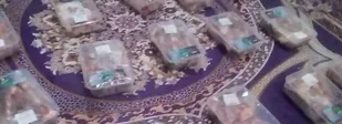 توزیع ۲۰ بسته گوشت بین نیازمندان به مناسبت هفته وحدت در اروندکنار