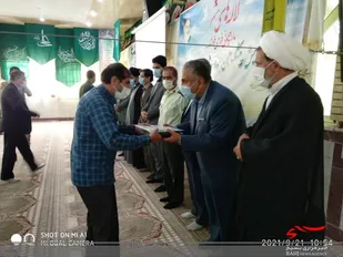 تجلیل از ایثارگران چادگان