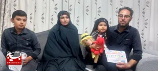 همدلی خانواده جوینی با مظلومان فلسطینی