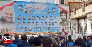یادواره آبروی محله سردار شهید اکبر بابادی