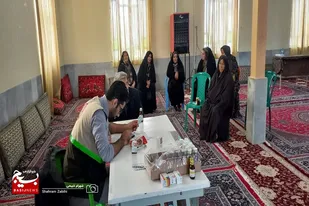 برگزاری اردوی جهادی بسیج جامعه پزشکی در روستای رحمان آباد ملایر