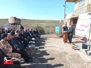 برگزاری یادواری خانگی شهدا در مرکز دهستان ننه کران نمین