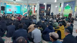 برگزاری چهاردهمین یادواره شهدای شهر فیروزکوه با حضور حجت&zwnj;الاسلام والمسلمین حاج مهدی طائب
