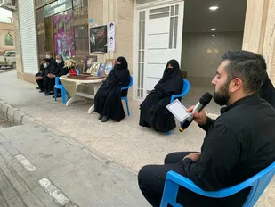 پویش هر محله و خانه یک هیئت عزاداری در سرخه