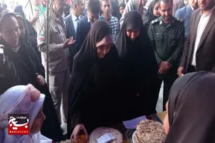 افتتاح نمایشگاه هنرهای دستی در شهر شنبه