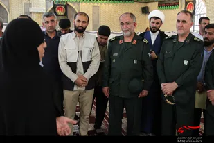 بازدید سردار رزمجو از اردوی جهادی شهر بوشکان