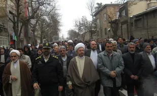 مردم تویسرکان در محکومیت کشتار مسلمانان نيجريه راهپیمایی کردند