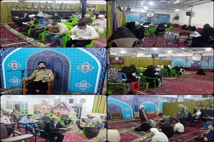 برگزاری محفل انس با قرآن و هیئت هفتگی جوانان در سرخه