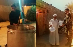 توزیع ۱۵۰۰۰پرس غذای گرم بین نیازمندان در شادگان