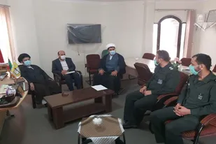 مسئول نمایندگی ولی فقیه در سپاه استان با مسئولان بسیج دانش آموزی استان دیدار کرد
