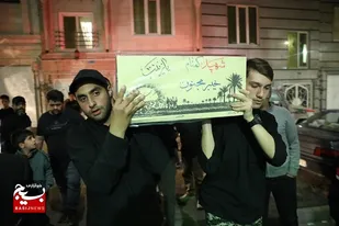مسجد جامع مسعودیه تهران در لیالی قدر میزبان شهید گمنام بود