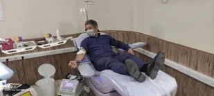 اجرای چهارمین مرحله پویش &laquo;نذر خون&raquo; توسط بسیج کارمندان سپاه قدس