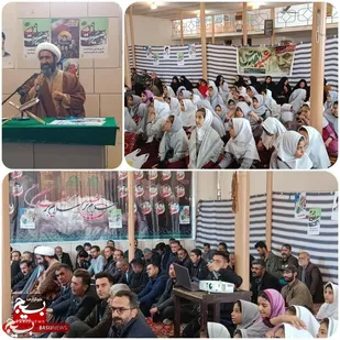 برگزاری گرامی داشت حماسه 9 دی در جونقان