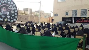 ندبه خوانی صبح جمعه حوزه نرجس خاتون ناحیه مرکزی یزد