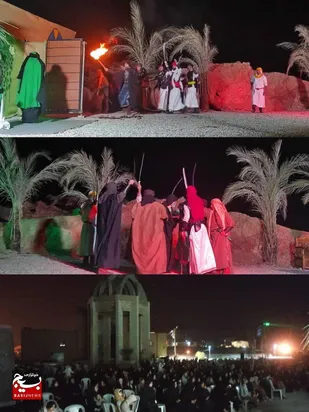 نخستین سوگواره استانی تعزیه و شبیه&zwnj;خوانی درشهرستان لالی