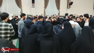 تشییع دو پیکر پاک شهدای سراوان