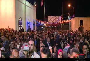 مراسم تحویل سال در امامزادگان شهرکرد