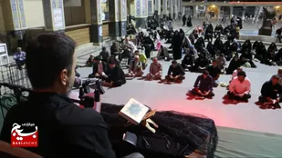 مراسم  پر فیض دعای کمیل در آستان مقدس بی بی سکینه صفادشت