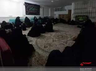 برگزاری مراسم عزاداری ایام اربعین حسینی ویژه خواهران بسیجی
