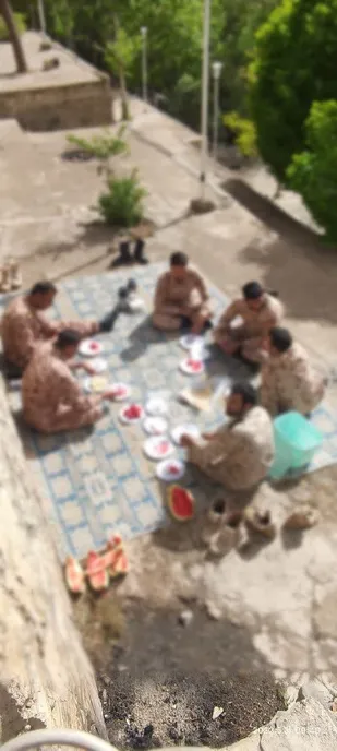 اجرای برنامه کوهپیمایی ویژه پرسنل وظیفه گردان ۱۱۳ امام حسین علیه السلام