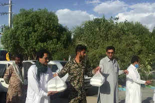 آغاز مرحله دوم کمک مومنانه در ایرانشهر