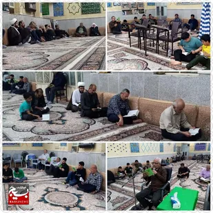 برگزاری مراسم احیای لیالی قدر در هندیجان
