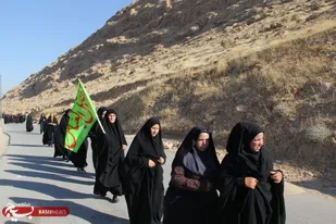 همایش پیاده&zwnj;روی خواهران بسیجی بخش گل&zwnj;تپه برگزار شد