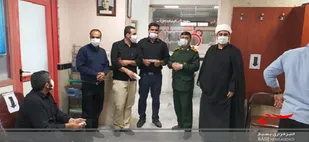 نهضت مومنانه| پاسداران در جهاد اهدای خون