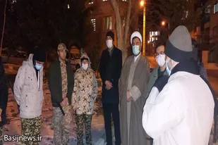 بازدید مسئول نمایندگی ولی فقیه سپاه ناحیه همدان از گشت&zwnj;های رضویون
