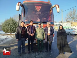  گلبهار میزبان بدرقه کاروان راهیان نور بسیج دانش آموزان شدند