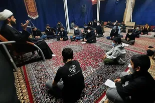مراسم عزاداری ایام فاطمیه اول در کرج برگزار شد