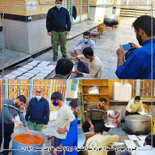 تهیه و توزیع بیش از 600 پرس غذای گرم در آبادان