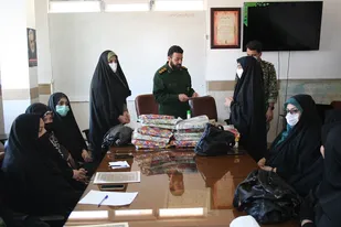 تجلیل از خواهران جهادگر بسیج مهندسین صنعت و معدن استان قم