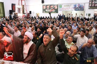 یادواره باشکوه شهدای باروق در روستای قورقچی برگزار شد&nbsp;