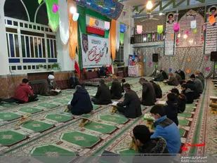 برگزاری محفل انس با قرآن در شهر مجن+ تصاویر