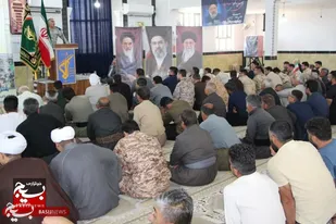 تجمع انقلابی مرزنشینان بخش ازگله به میزبانی قرارگاه تاکتیکی تیپ ۳۲ انصارالحسین(ع) همدان