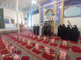 برگزاری رزمایش مواسات و کمک مومنانه در شهرستان گرمه برگزار شد
