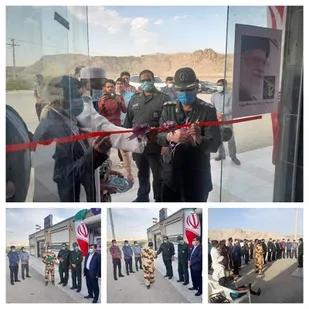 افتتاح پایگاه مقاومت بسیج در روستای منصورآباد قشم