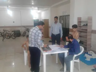 ایجاد مرکز استعدادیابی رشته جودو بسیج استان سمنان در بسطام+ تصاویر