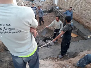 برگزاری اردوی جهادی در محله اسلامی شهرک شهید بهشتی شاهرود