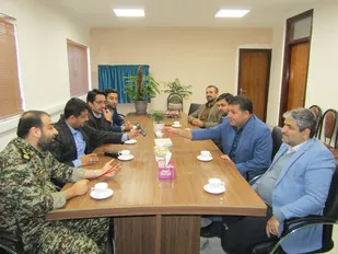 دیدار شهردارمرکز استان با فرمانده سپاه گرگان