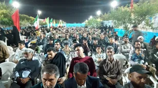 مراسم تجدید میثاق با شهدای تایباد