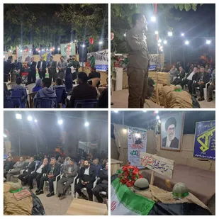 مراسمات جشن" آغاز ولایت حضرت مهدی موعود( عج) و هفته دفاع مقدس" در خواف