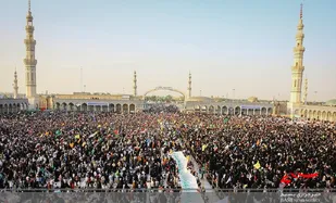 اجتماع سلام فرمانده در مسجد مقدس جمکران برگزار شد